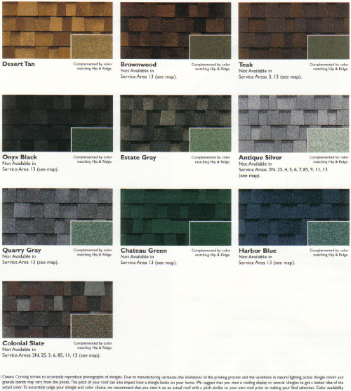 Owens Corning Shingles Oakridge / Owens Corning Oakridge Architectural